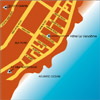 Map to H&ocirc;tel Le Vend&ocirc;me